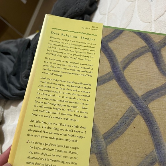 EUC hardback  book. Amy Sedaris I like you: Hospitality Under the Influence. - Picture 4 of 13